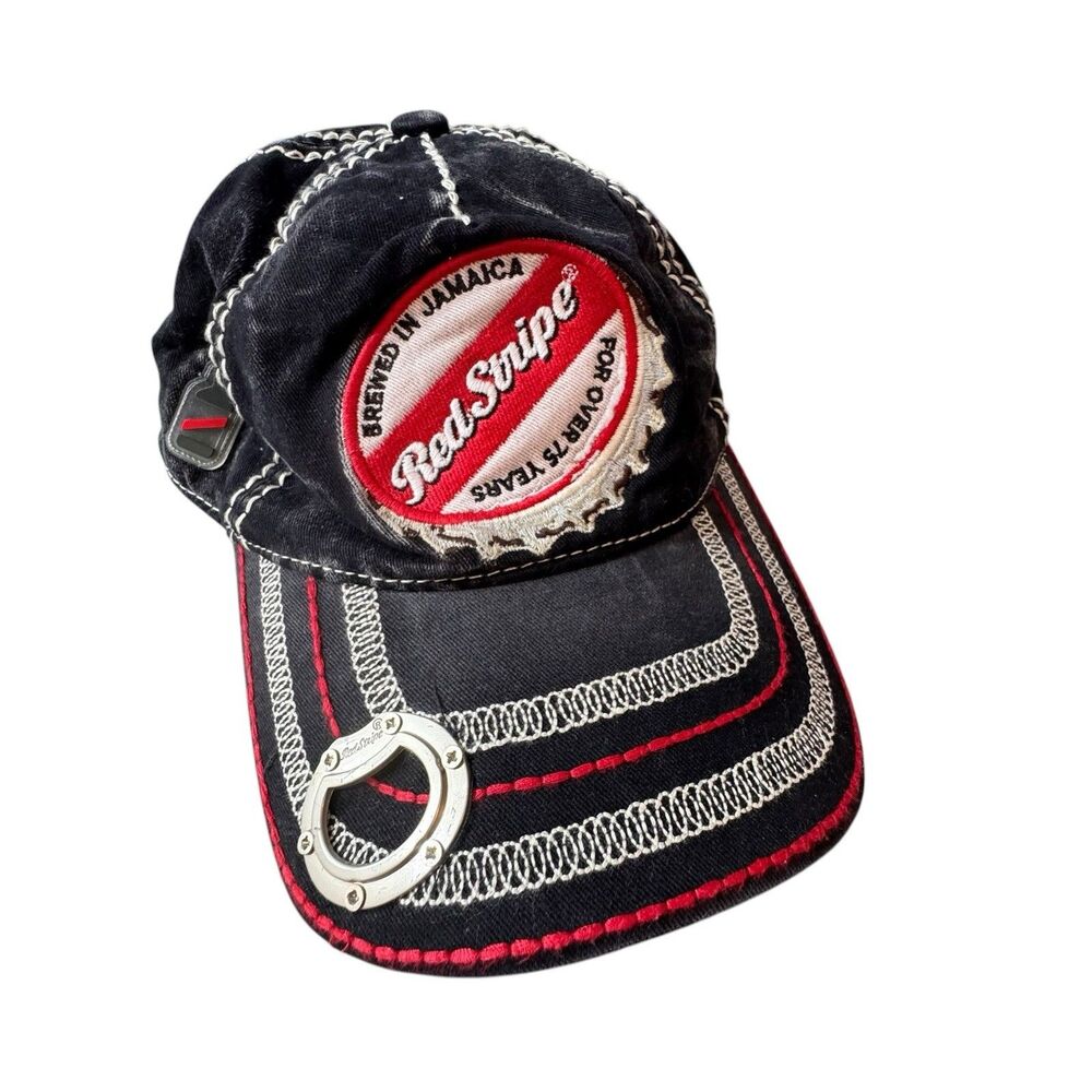 Red Stripe Clothing Cool Since 1928 Vintage Cap Adjustable